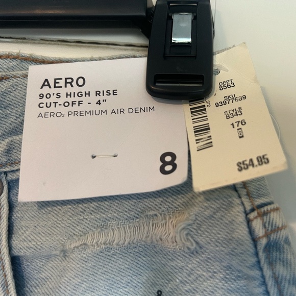 AERO 90's High Rise Cut off 4" - Picture 1 of 5